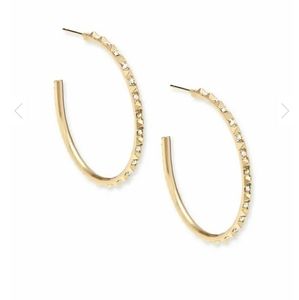 Kendra Scott - Veronica Hoop Earrings In Gold